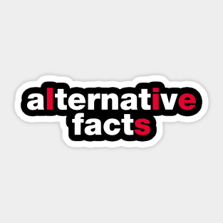 Alternative Facts Sticker